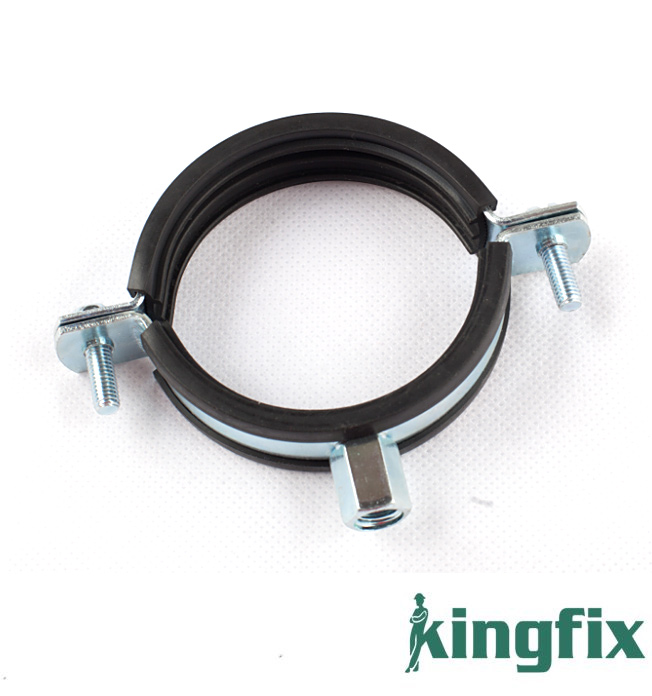 Pipe Clamp With M8 Nut & Rubber